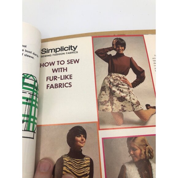 Sewing Guide Terms Beginner Simplicity Reference DIY Clothing Sew Pamphlet VTG - Picture 9 of 16